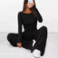 Conjunto de Pantalones de Manga Larga Chic