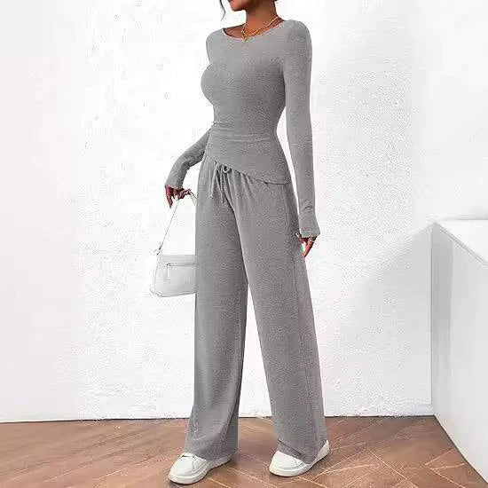 Conjunto de Pantalones de Manga Larga Chic