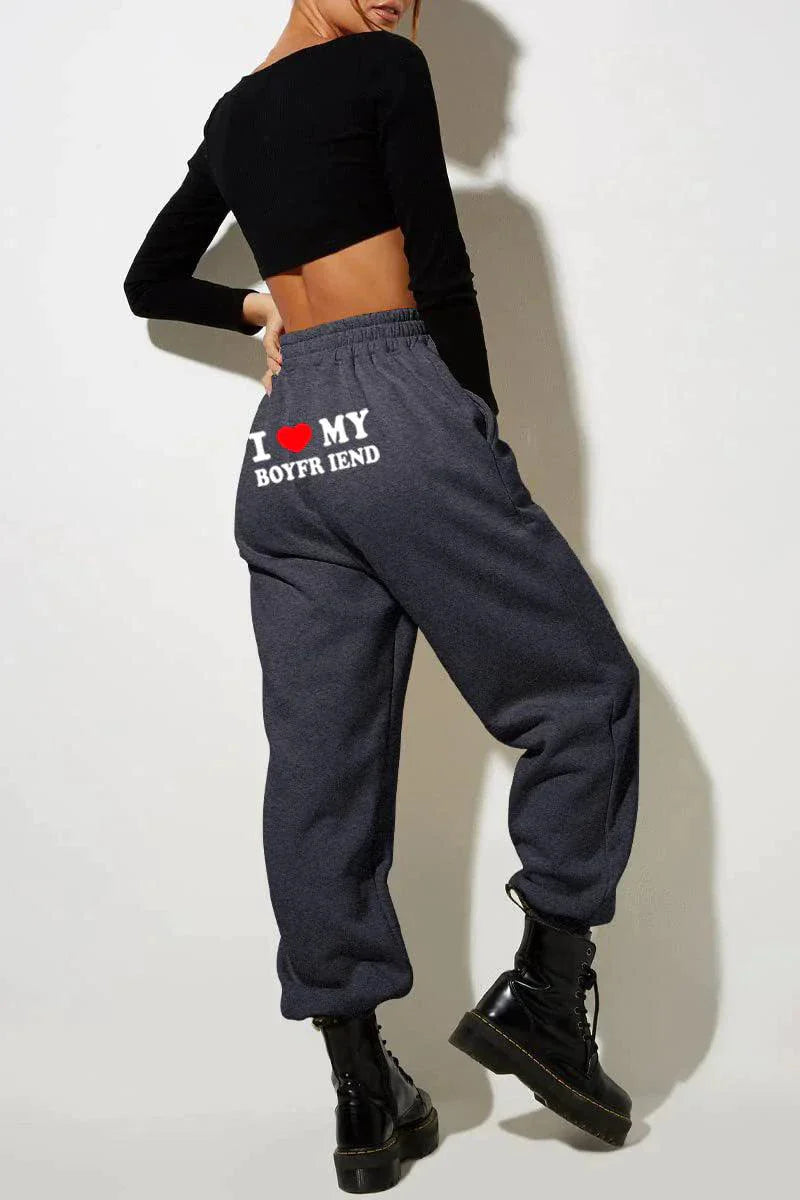Pantalons Imprimés Chic Love