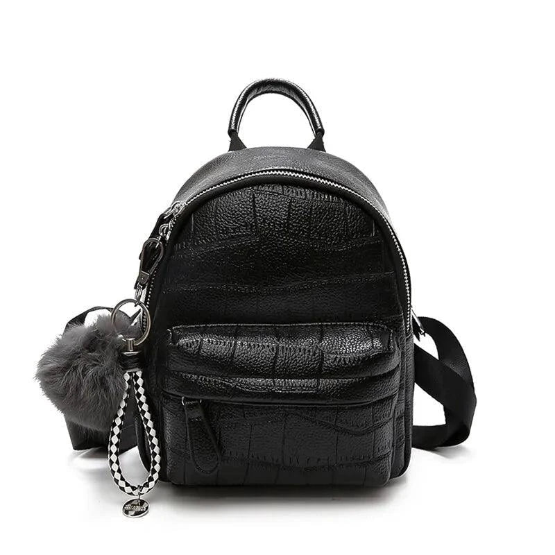 Mochila Mini de Cuero Chic - Elegante y Funcional