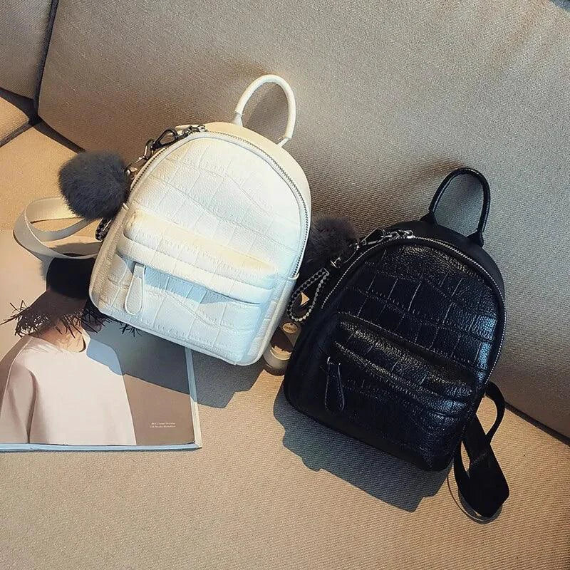 Mochila Mini de Cuero Chic - Elegante y Funcional