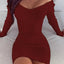 Robe en Tricot Chic à Épaules Dégagées - Élégance Effortless pour Toutes les Occasions