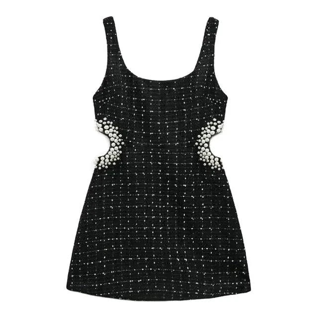 Vestido Mini Chic Sin Hombros