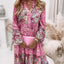 Robe Longue Plissée Chic