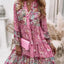Robe Longue Plissée Chic
