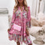 Robe Longue Plissée Chic