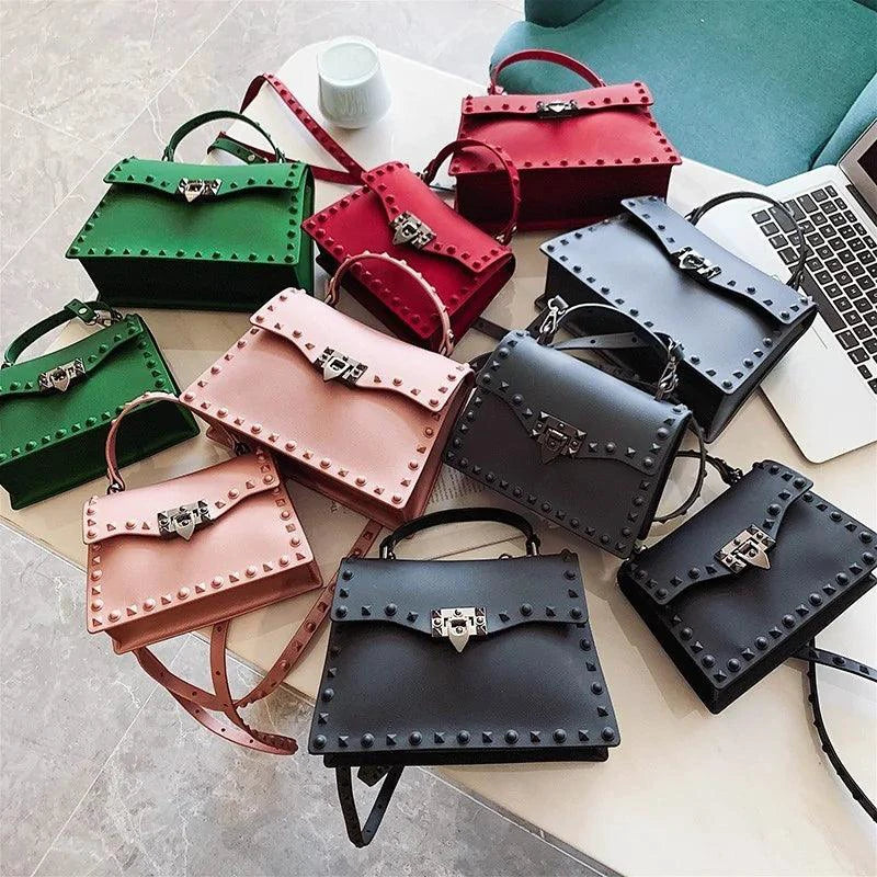 Bolso Bandolera de PU de Cuero Chic