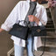 Bolso Bandolera de PU de Cuero Chic