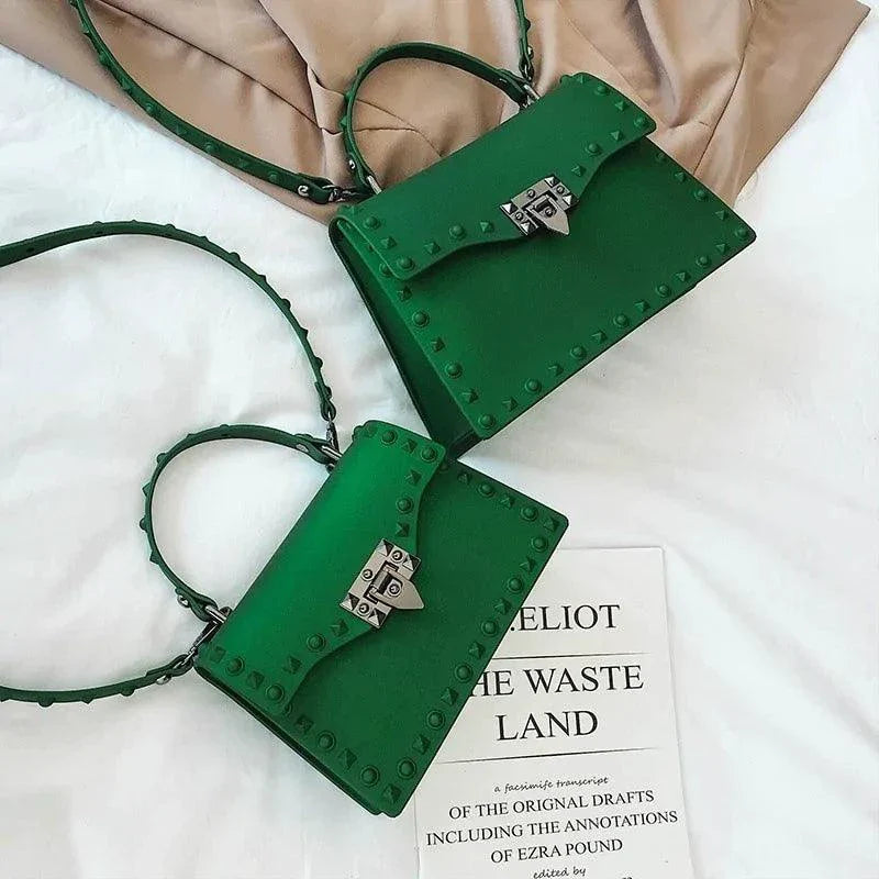 Bolso Bandolera de PU de Cuero Chic