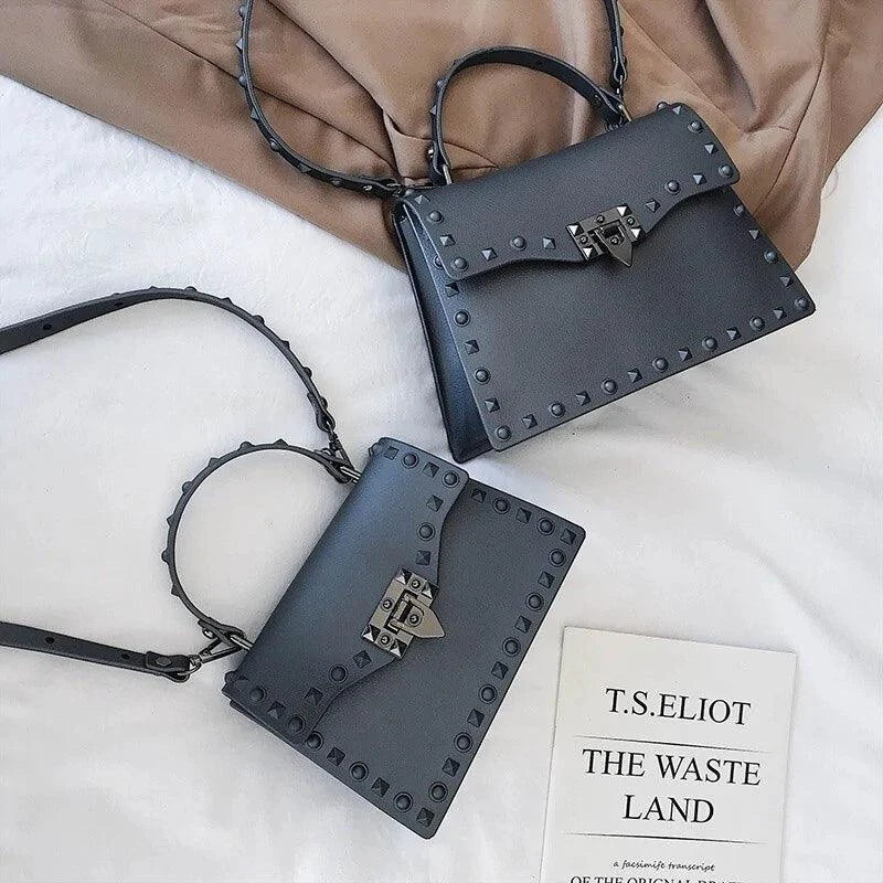 Bolso Bandolera de PU de Cuero Chic