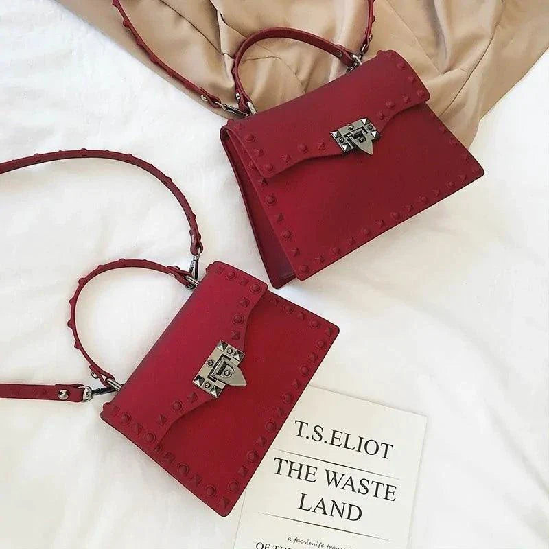 Bolso Bandolera de PU de Cuero Chic
