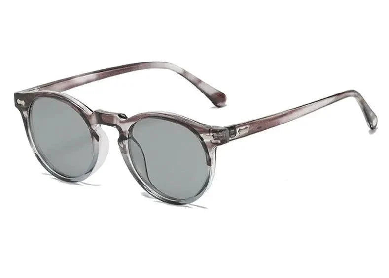 Lunettes de soleil rondes chic avec protection UV