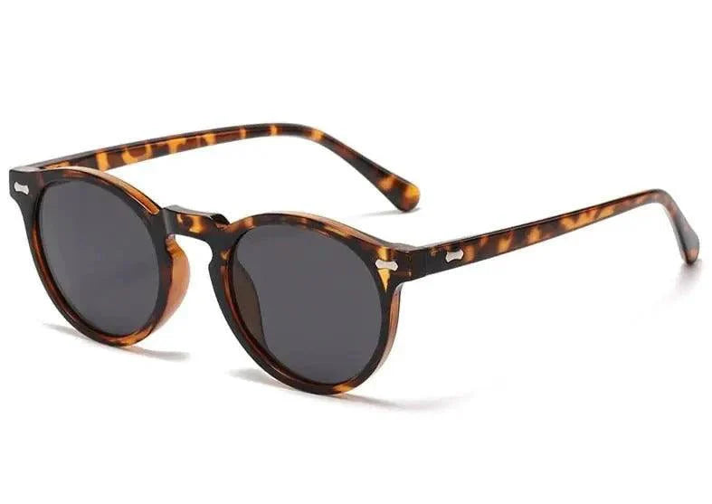 Lunettes de soleil rondes chic avec protection UV