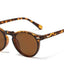 Lunettes de soleil rondes chic avec protection UV
