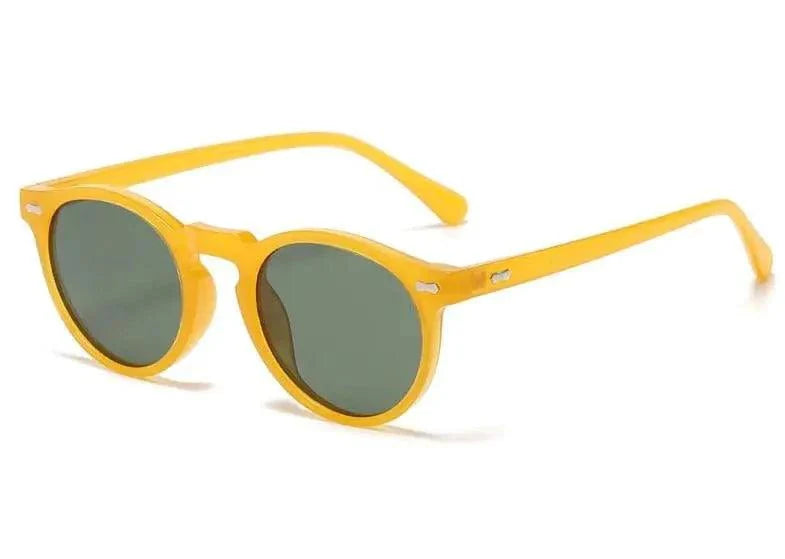 Lunettes de soleil rondes chic avec protection UV
