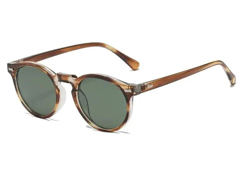 Lunettes de soleil rondes chic avec protection UV
