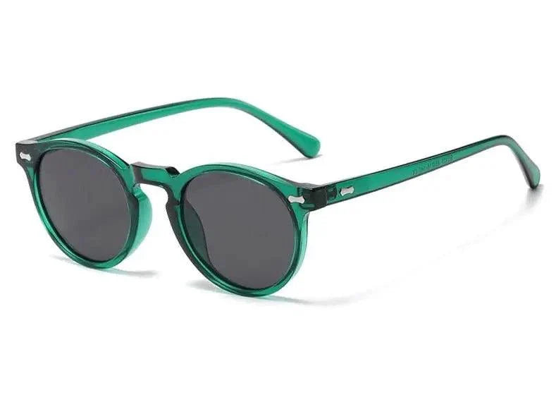 Lunettes de soleil rondes chic avec protection UV