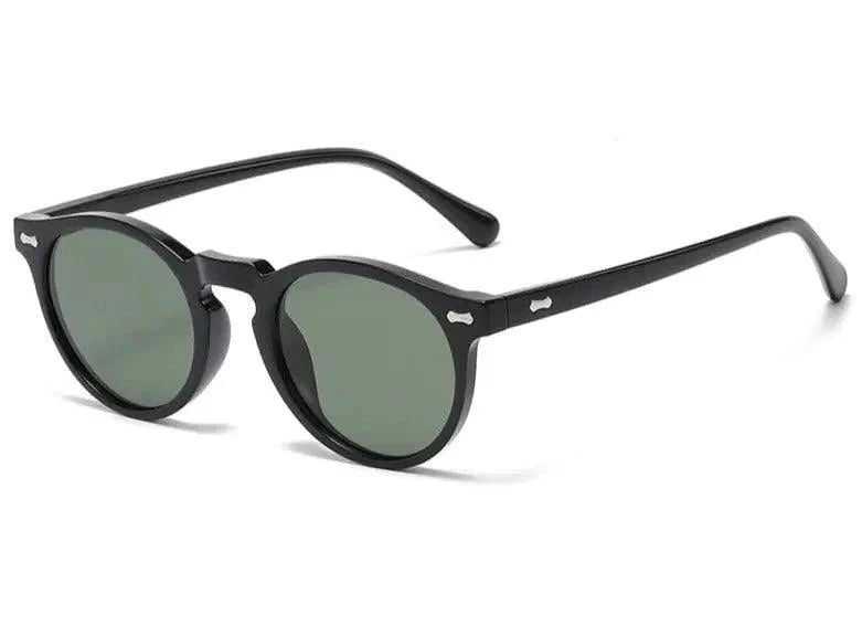 Lunettes de soleil rondes chic avec protection UV