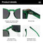 Lunettes de soleil rondes chic avec protection UV