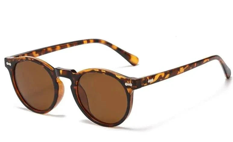 Lunettes de soleil rondes chic avec protection UV