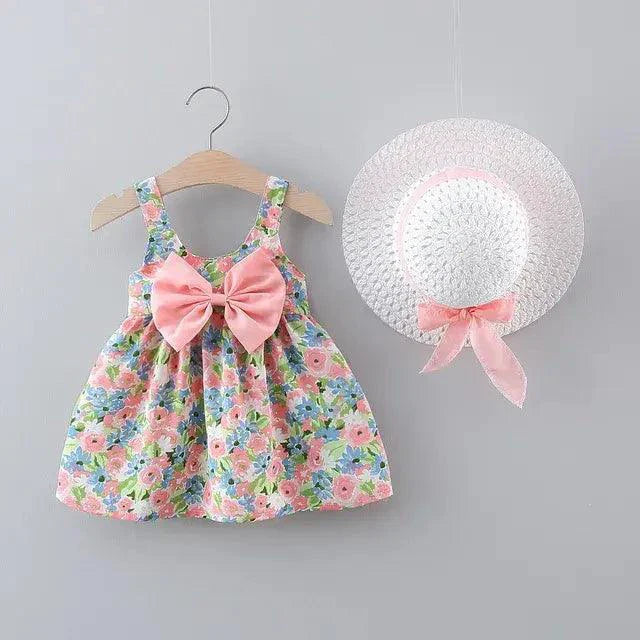 Vestidos Dúo de Verano Chic para Niña Pequeña