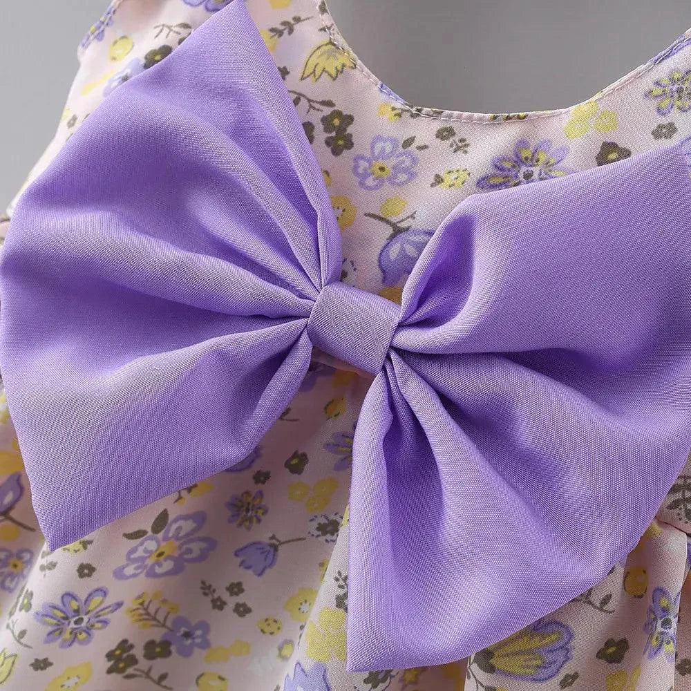 Vestidos Dúo de Verano Chic para Niña Pequeña
