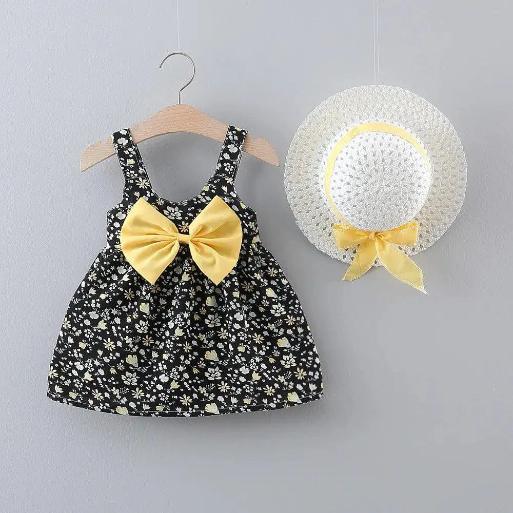 Vestidos Dúo de Verano Chic para Niña Pequeña