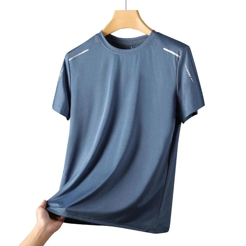 Camiseta de Correr de Secado Rápido para Hombre CHRLCK - Esencial Transpirable de Verano
