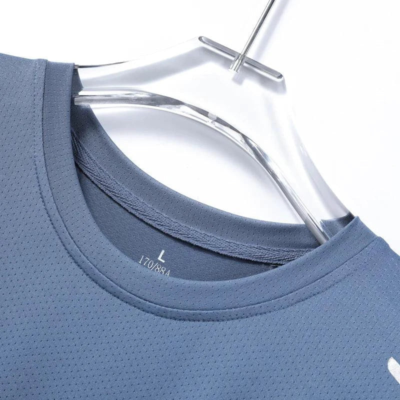 Camiseta de Correr de Secado Rápido para Hombre CHRLCK - Esencial Transpirable de Verano