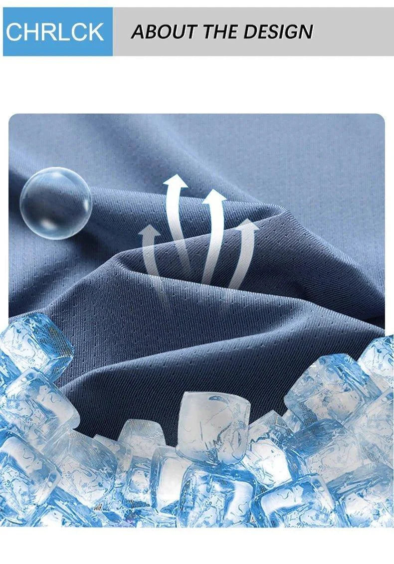 Camiseta de Correr de Secado Rápido para Hombre CHRLCK - Esencial Transpirable de Verano