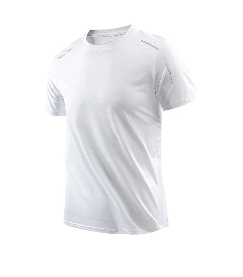 Camiseta de Correr de Secado Rápido para Hombre CHRLCK - Esencial Transpirable de Verano
