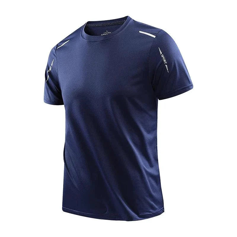 Camiseta de Correr de Secado Rápido para Hombre CHRLCK - Esencial Transpirable de Verano