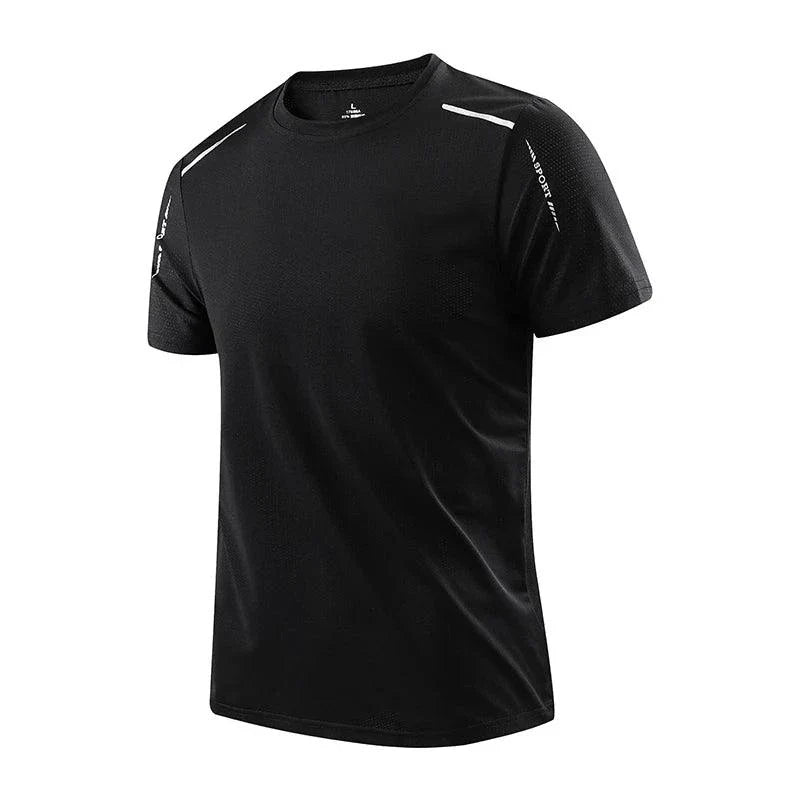Camiseta de Correr de Secado Rápido para Hombre CHRLCK - Esencial Transpirable de Verano