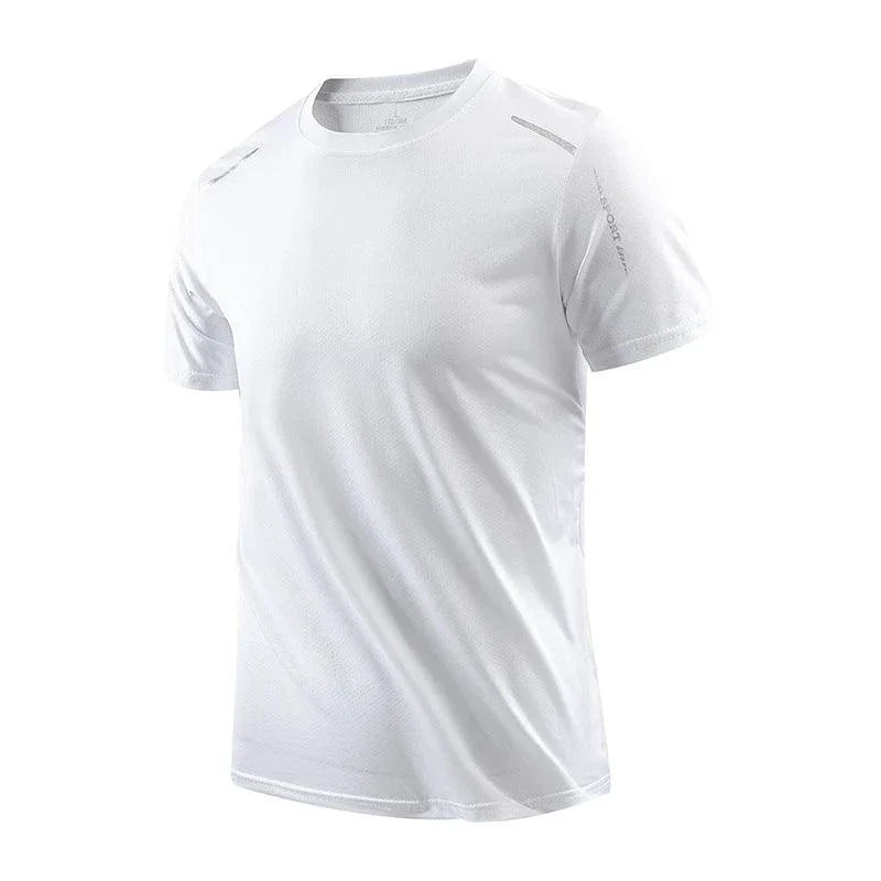 Camiseta de Correr de Secado Rápido para Hombre CHRLCK - Esencial Transpirable de Verano