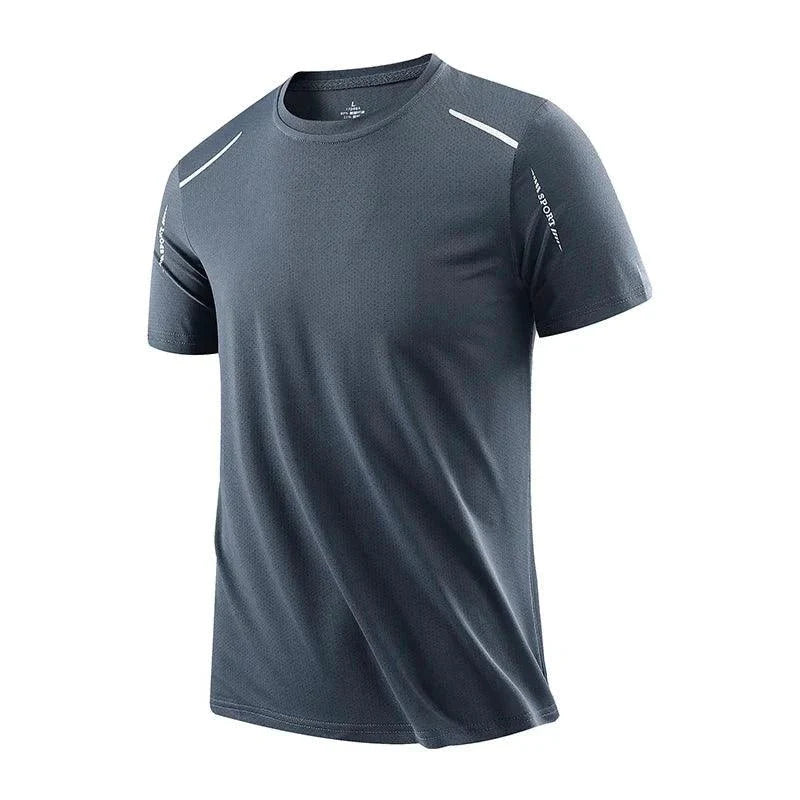 Camiseta de Correr de Secado Rápido para Hombre CHRLCK - Esencial Transpirable de Verano