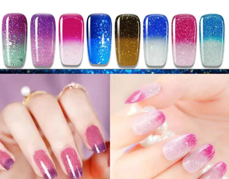 Adhesivo de Gel para Uñas Cromático - Compatible con UV/LED