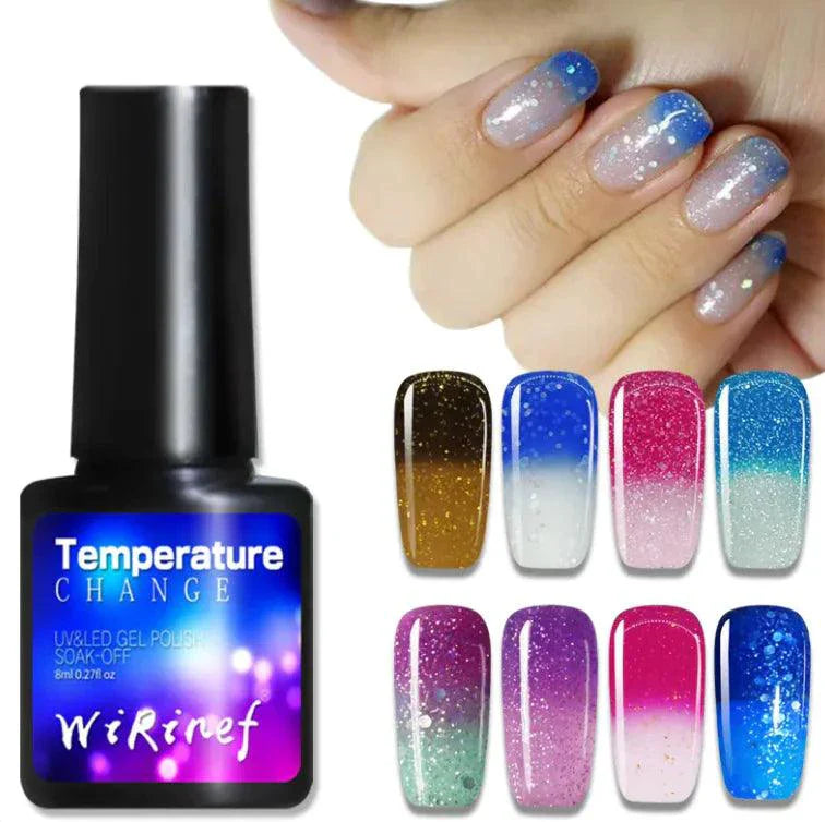 Adhesivo de Gel para Uñas Cromático - Compatible con UV/LED