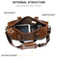 Classic Leather Duffel Bag