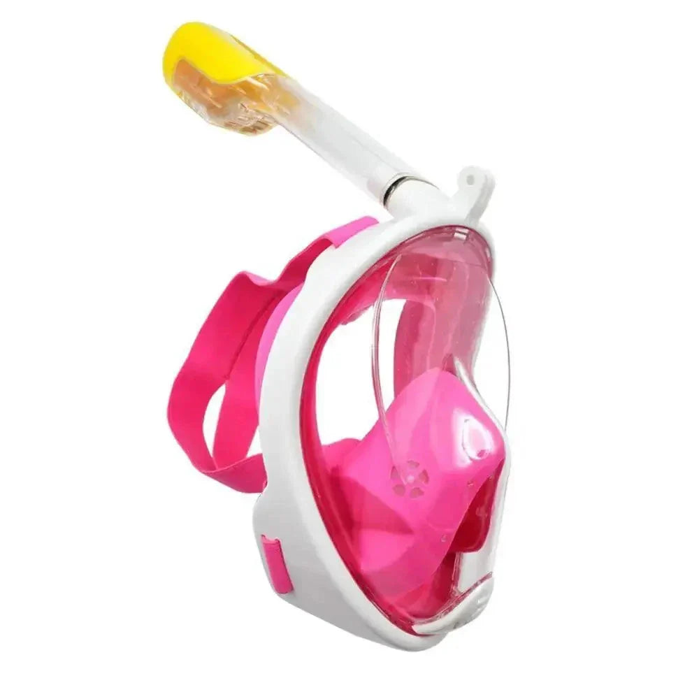 ClearView Full Face Snorkel Mask - 180° Vision & Anti-Fog