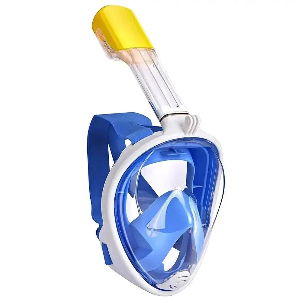ClearView Full Face Snorkel Mask - 180° Vision & Anti-Fog