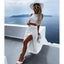 Coastal Chic Beach Knit Skirt Set - Effortless Style & Comfort