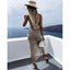 Coastal Chic Beach Knit Skirt Set - Effortless Style & Comfort