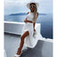 Coastal Chic Beach Knit Skirt Set - Effortless Style & Comfort