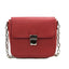 Bolso de cuero cruzado compacto - Cabernet