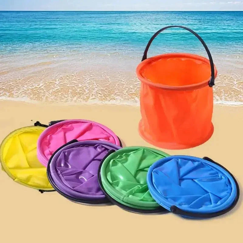 Seau Compact pour Aventures à la Plage