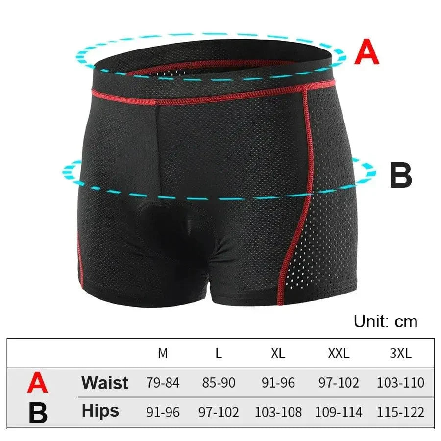Pantalones Cortos de Ciclismo CoolVent para Máximo Confort
