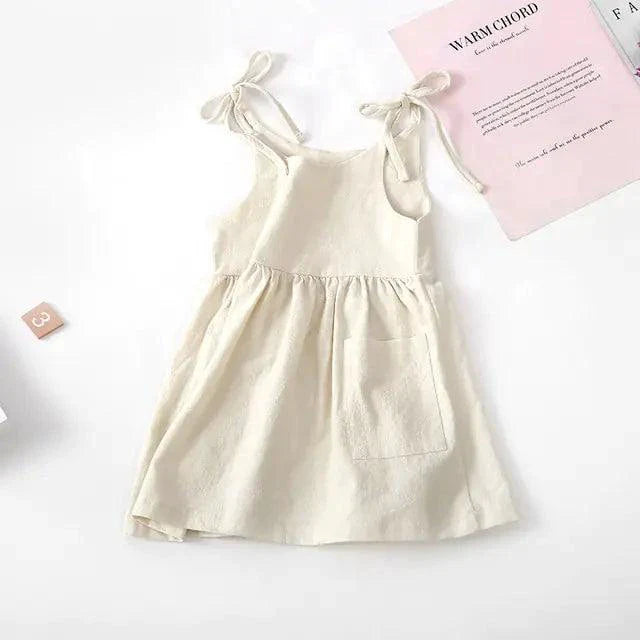 Robe d'été en coton chic pour tout-petit