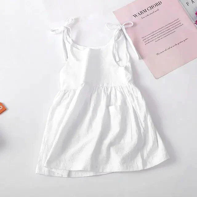 Robe d'été en coton chic pour tout-petit