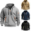 Unisex Cotton Dropped Shoulder Hooded Sweatshirt