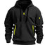 Unisex Cotton Dropped Shoulder Hooded Sweatshirt